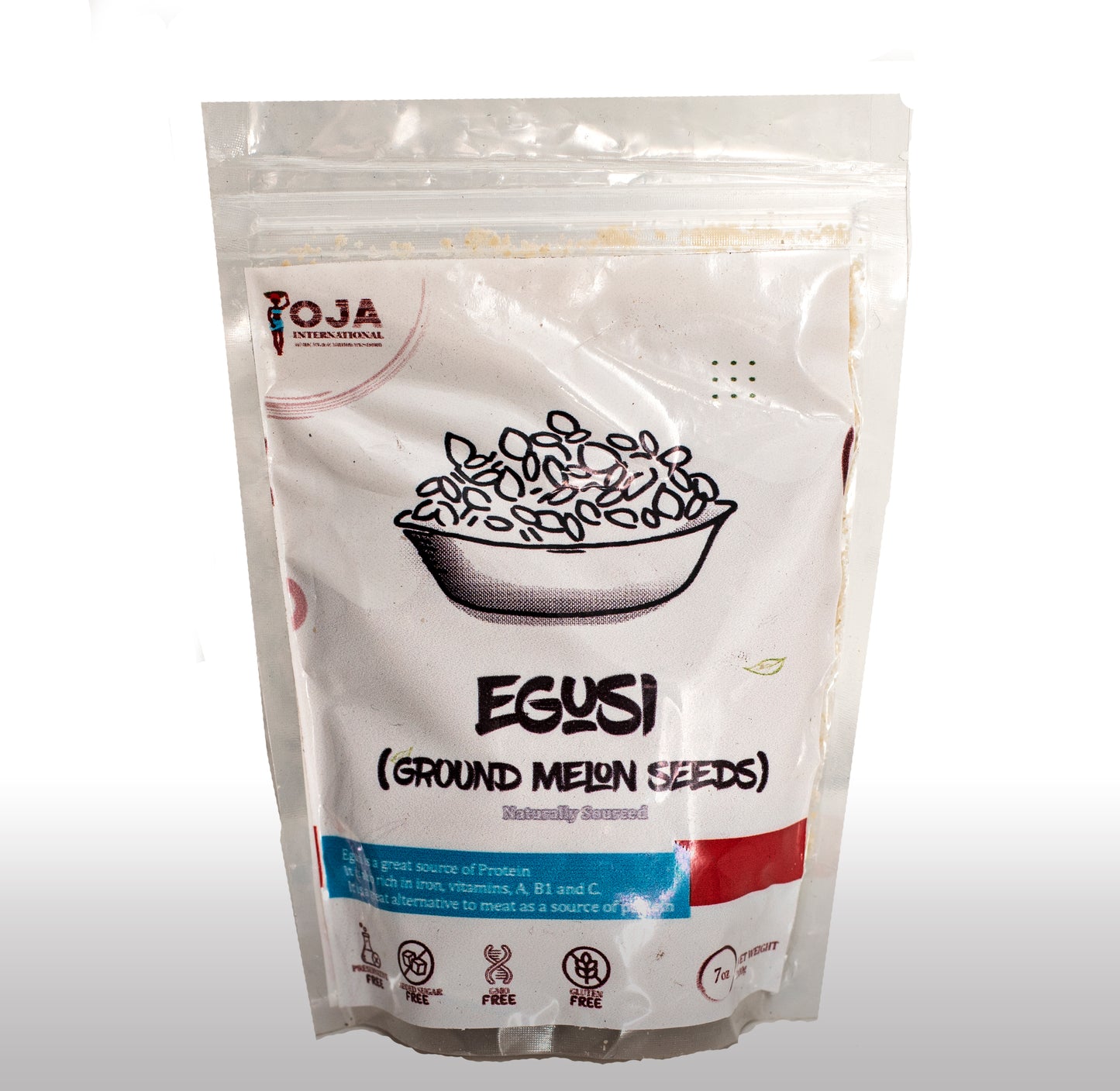 Ground Egusi (Melon Seeds)