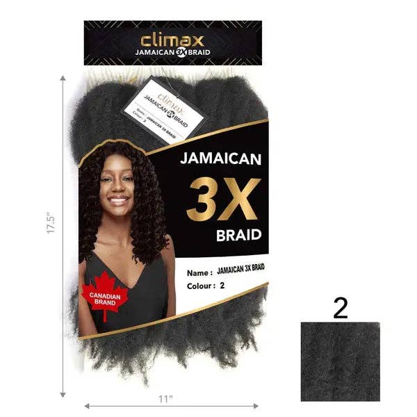 CLIMAX 3X Jamaican Braid