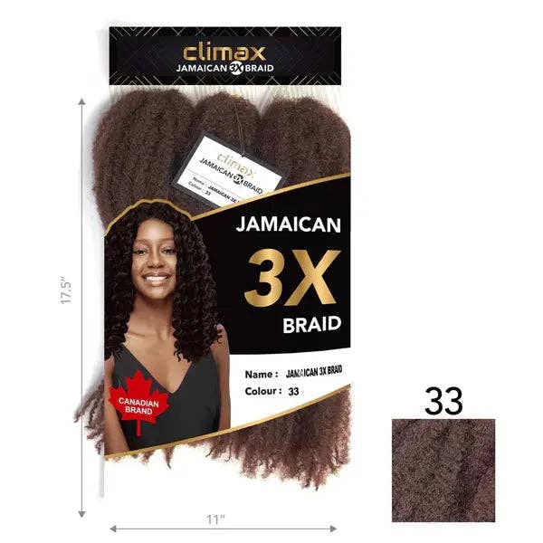 CLIMAX 3X Jamaican Braid